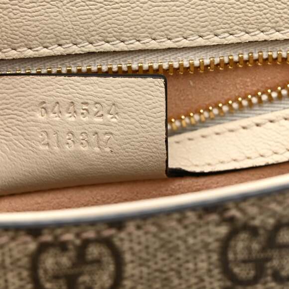 Gucci Gg Supreme Calfskin Small Padlock #231489G15B - Picture 7 of 14